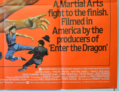 THE BIG BRAWL (Bottom Right) Cinema Quad Movie Poster 