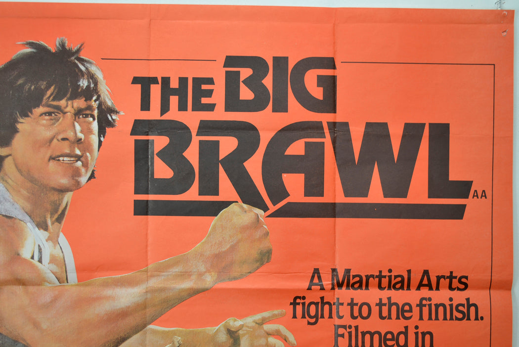 THE BIG BRAWL (Top Right) Cinema Quad Movie Poster 