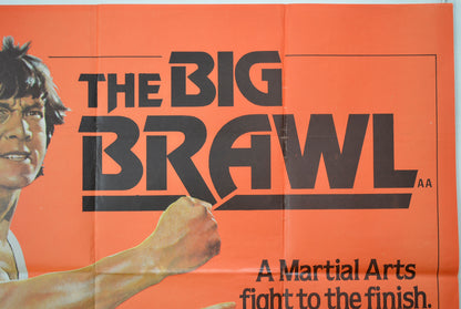 THE BIG BRAWL (Top Right) Cinema Quad Movie Poster 