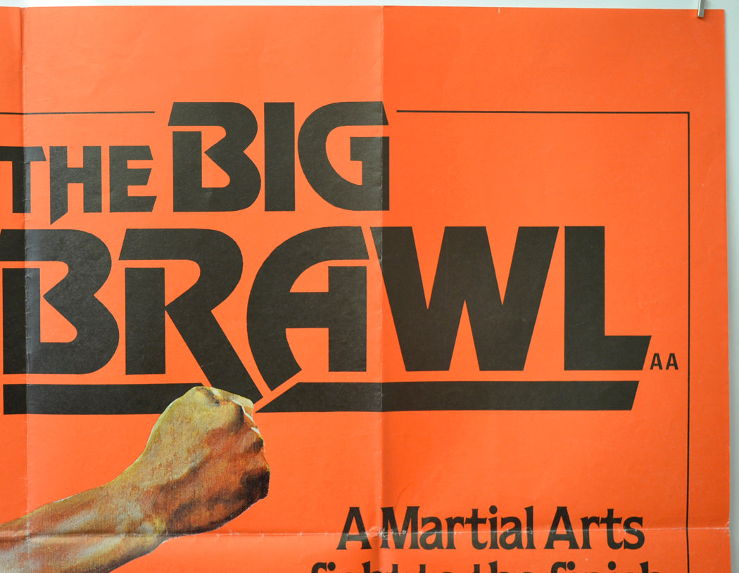 THE BIG BRAWL (Top Right) Cinema Quad Movie Poster 