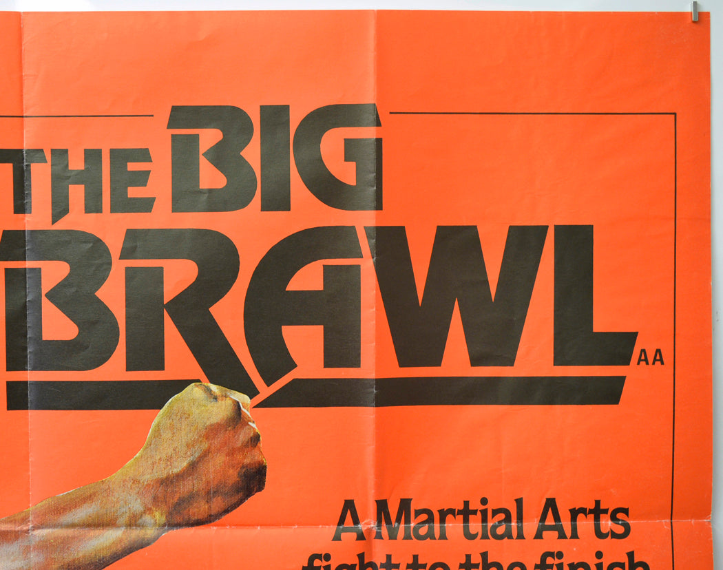 THE BIG BRAWL (Top Right) Cinema Quad Movie Poster 