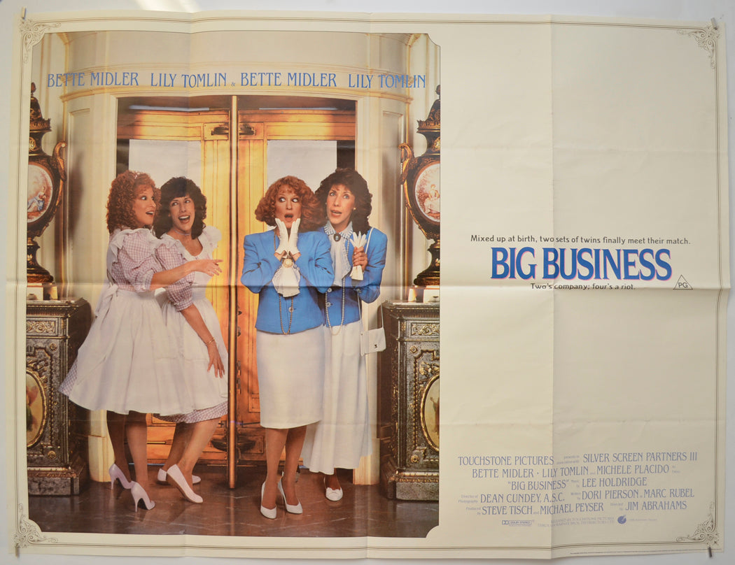 Big Business  Original Quad Poster - Film Poster - Movie Poster