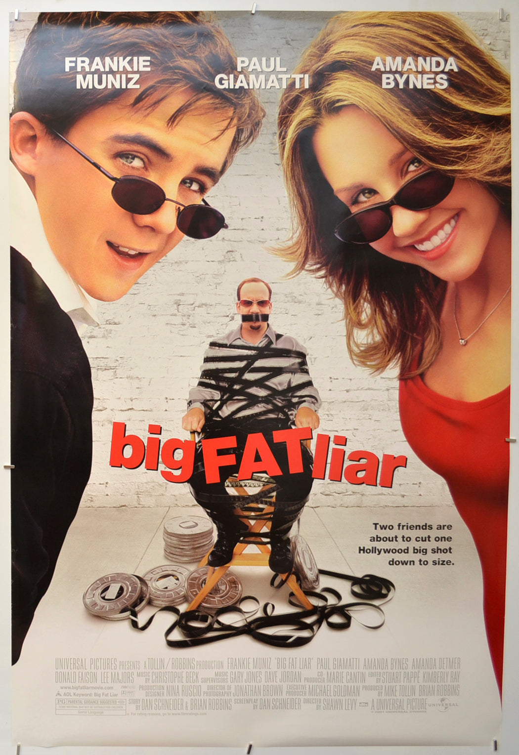 Big Fat Liar  Original One Sheet Poster - Film Poster - Movie Poster