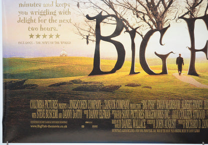 BIG FISH (Bottom Left) Cinema Quad Movie Poster 