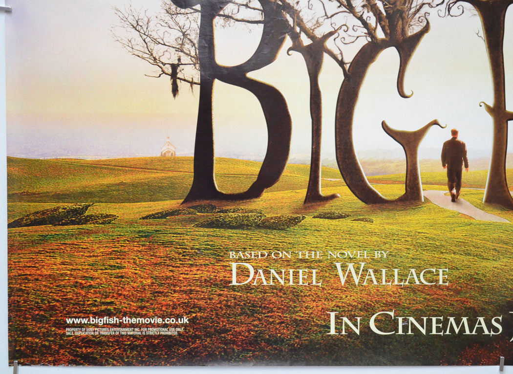 BIG FISH (Bottom Left) Cinema Quad Movie Poster 