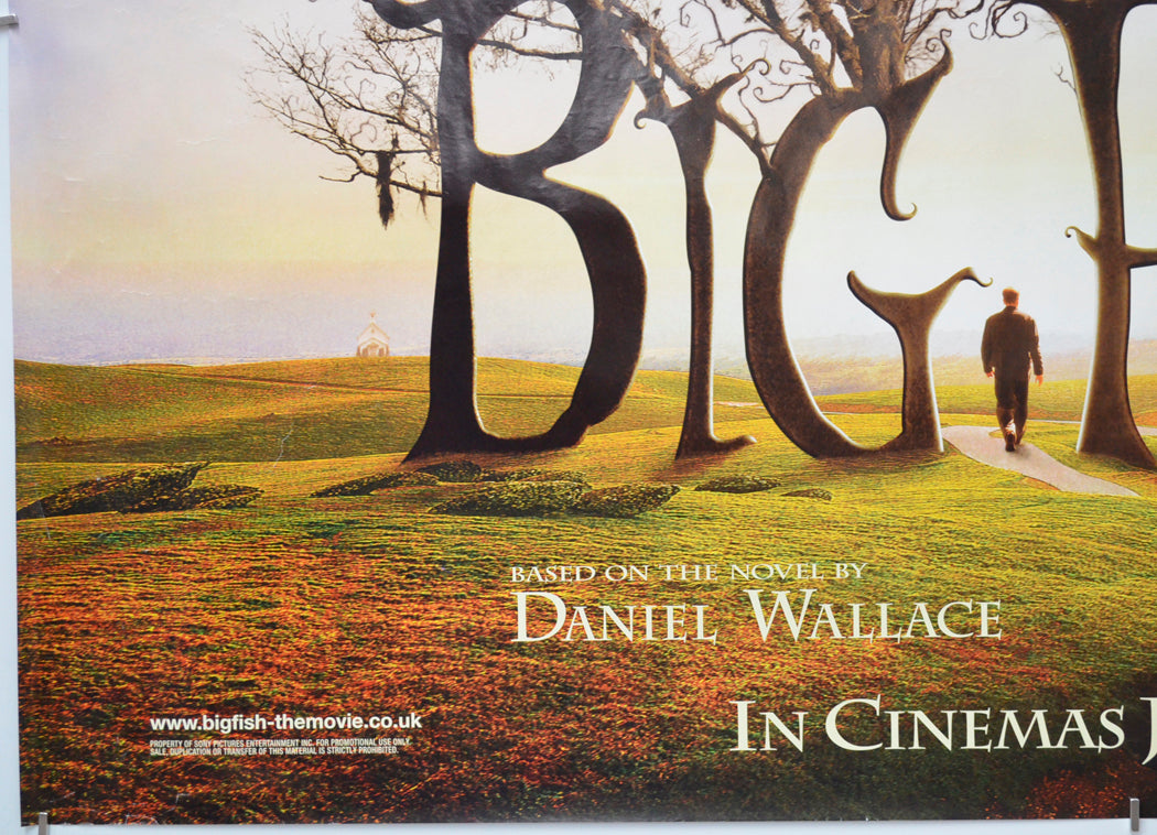 BIG FISH (Bottom Left) Cinema Quad Movie Poster 