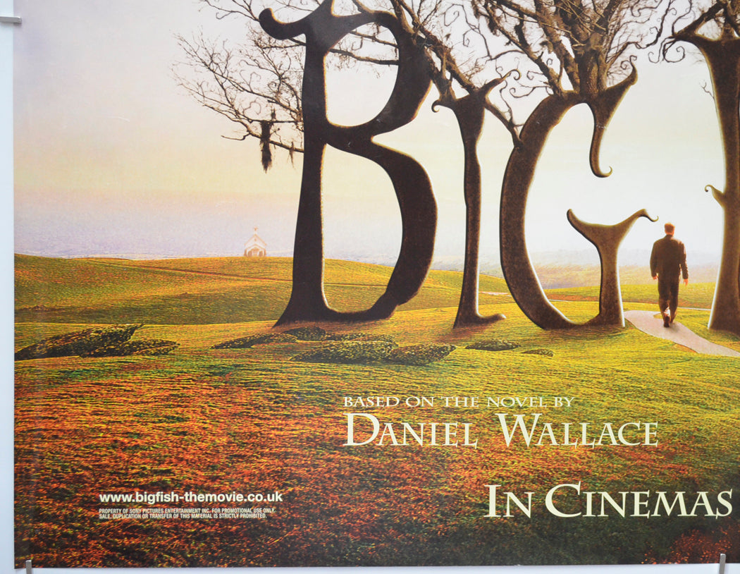 BIG FISH (Bottom Left) Cinema Quad Movie Poster 