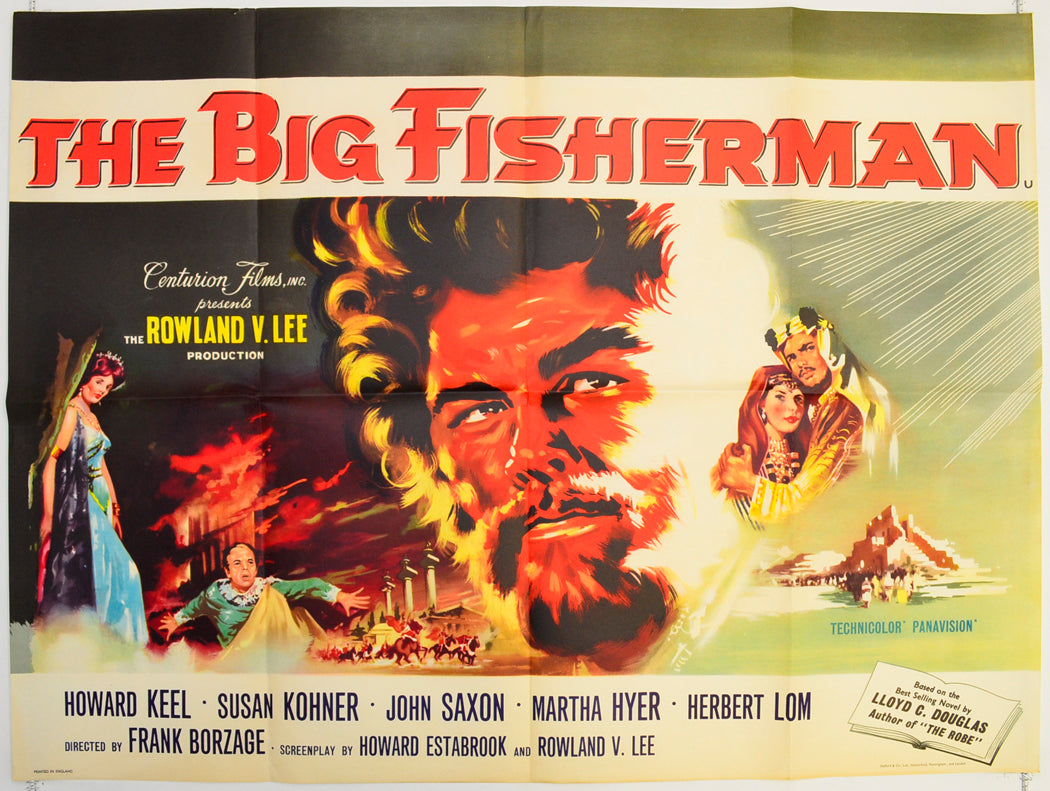 The Big Fisherman Original Quad Poster - Film Poster - Movie Poster  