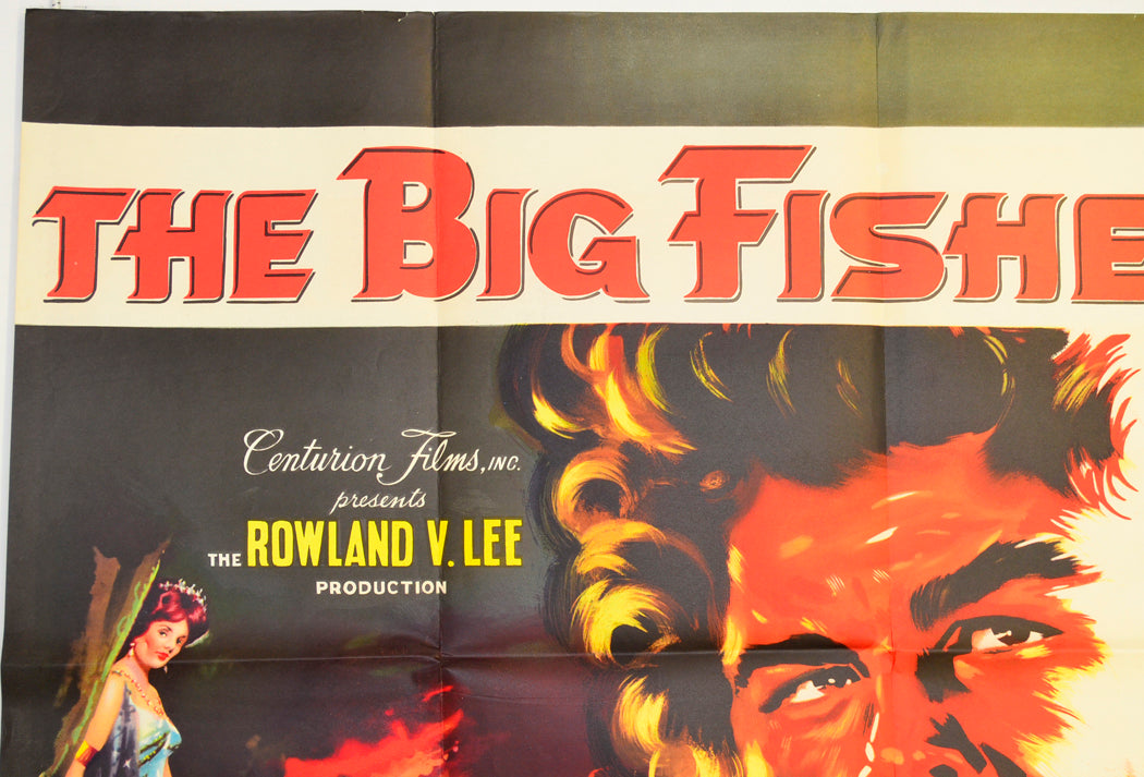 THE BIG FISHERMAN (Top Left) Cinema Quad Movie Poster 