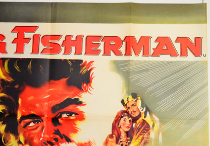 THE BIG FISHERMAN (Top Right) Cinema Quad Movie Poster 