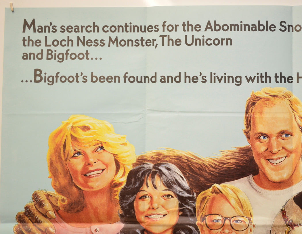 BIGFOOT AND THE HENDERSONS (Top Left) Cinema Quad Movie Poster 