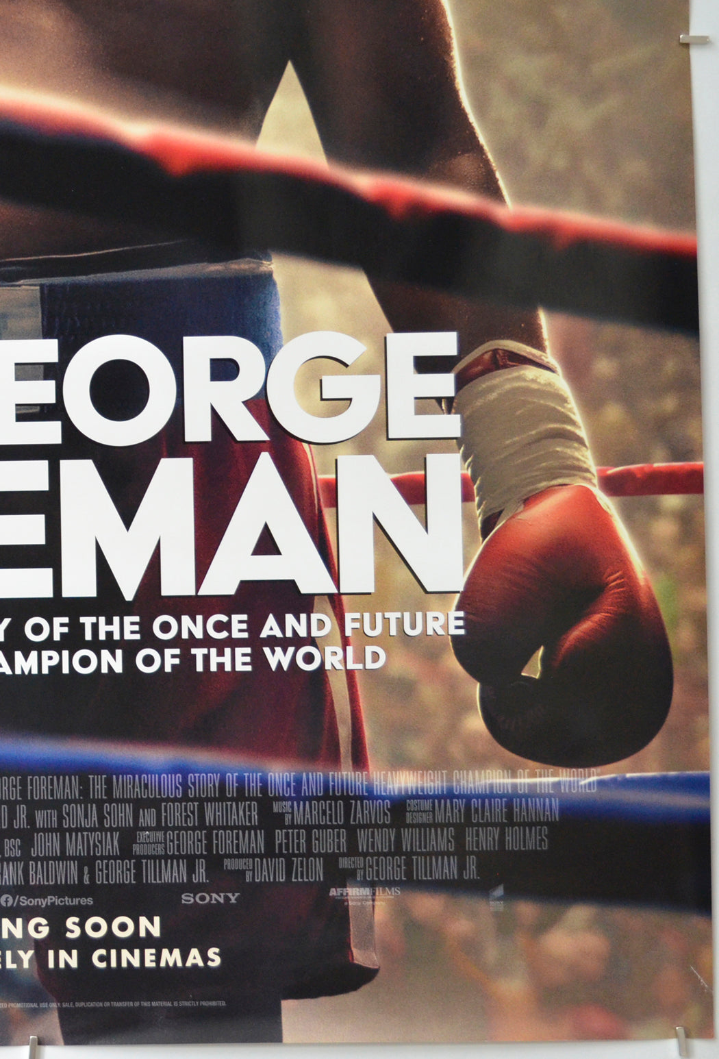 BIG GEORGE FOREMAN (Bottom Right) Cinema One Sheet Movie Poster 