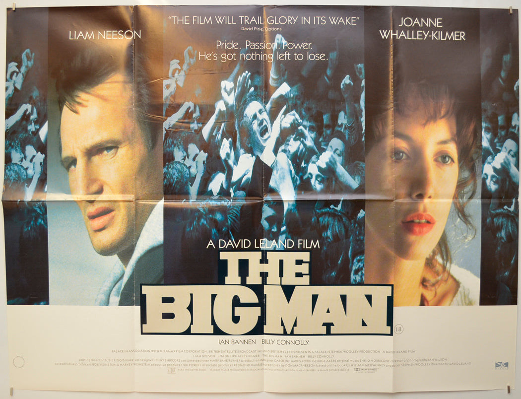 The Big Man Original Quad Poster - Film Poster - Movie Poster