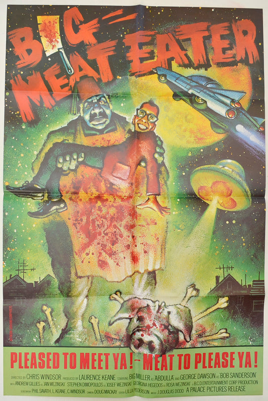 Big Meat Eater   Original Double Crown Poster - Film Poster - Movie Poster 