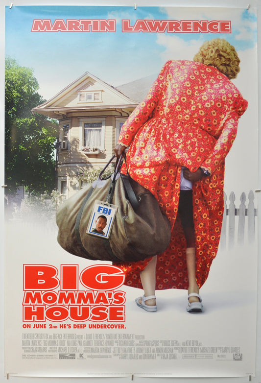 Big Momma’s House Original One Sheet Poster - Film Poster - Movie Poster