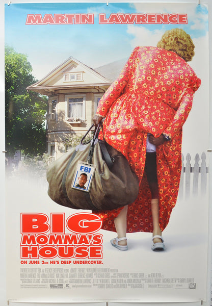 Big Momma’s House Original One Sheet Poster - Film Poster - Movie Poster