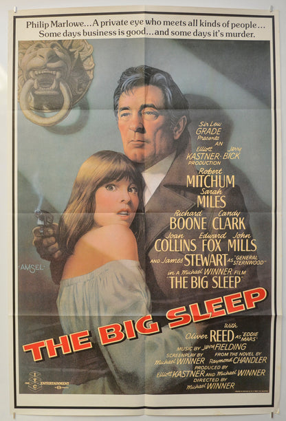 The Big Sleep Original One Sheet Poster - Film Poster - Movie Poster