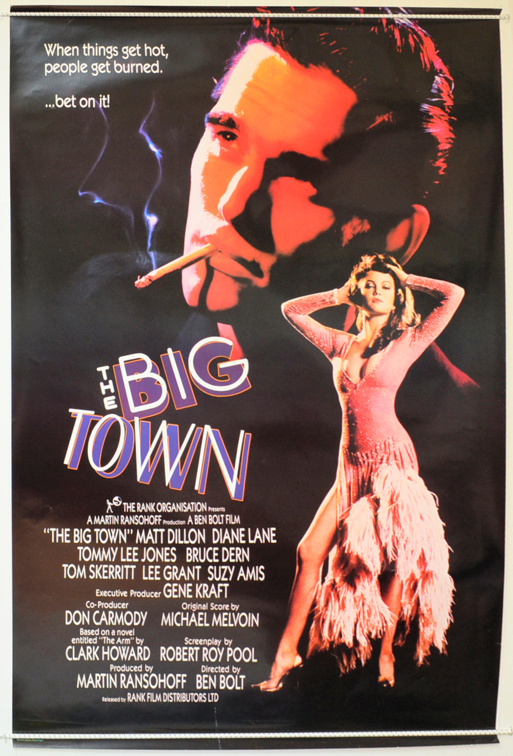 Big Town Original One Sheet Poster - Film Poster - Movie Poster  