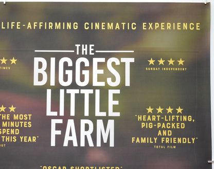 THE BIGGEST LITTLE FARM (Top Right) Cinema Quad Movie Poster 