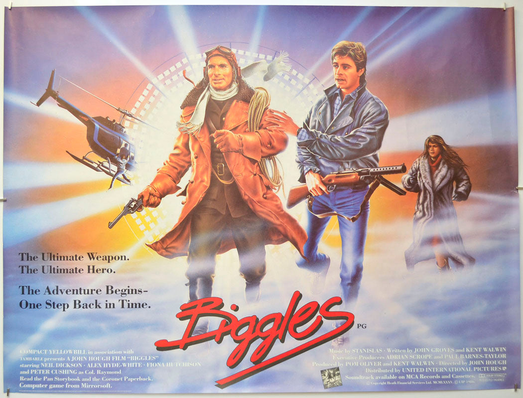 Biggles Original Quad Poster - Film Poster - Movie Poster