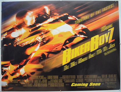 Biker Boyz Original Quad Poster - Film Poster - Movie Poster