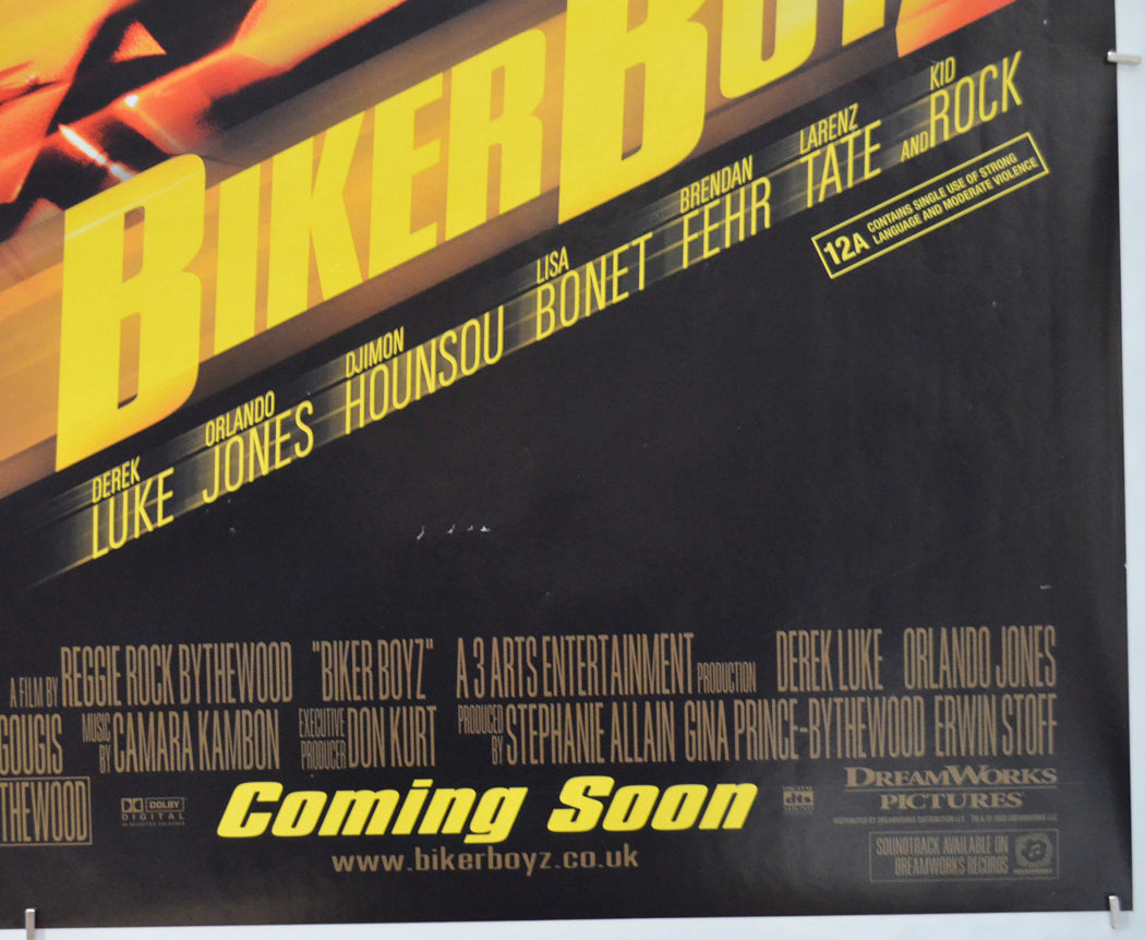 BIKER BOYZ (Bottom Right) Cinema Quad Movie Poster 