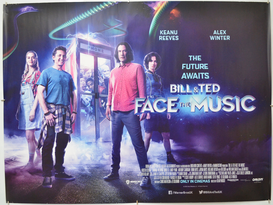 Bill and Ted Face The Music - Original Quad Poster - Film Poster - Movie Poster