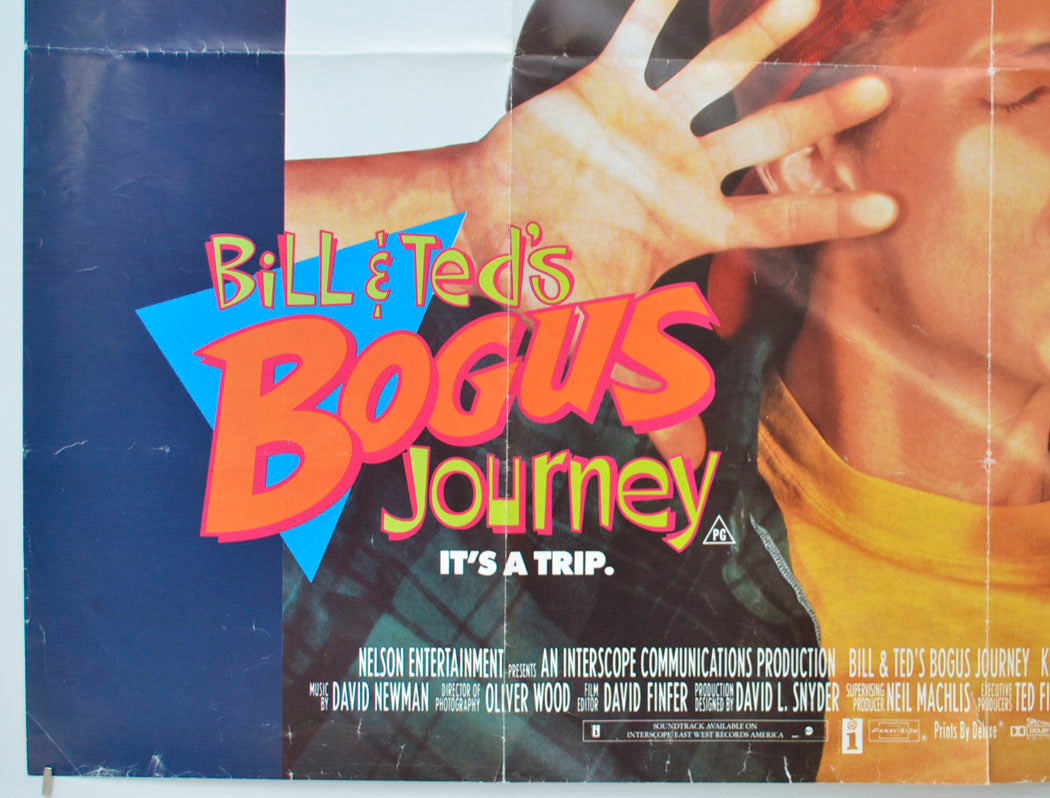 BILL AND TED’S BOGUS JOURNEY (Bottom Left) Cinema Quad Movie Poster 