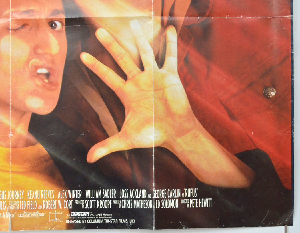 BILL AND TED’S BOGUS JOURNEY (Bottom Right) Cinema Quad Movie Poster 