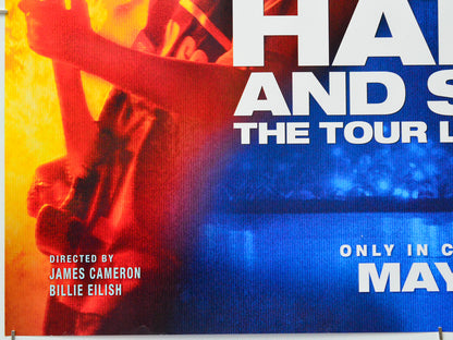 Billie Eilish – Hit Me Hard and Soft - The Tour Live in 3D (Bottom Left) Cinema Quad Movie Poster 