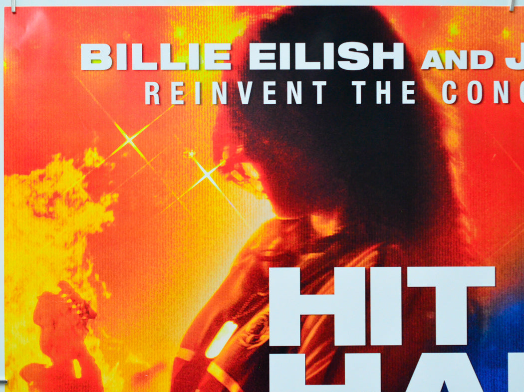 Billie Eilish – Hit Me Hard and Soft - The Tour Live in 3D (Top Left) Cinema Quad Movie Poster 