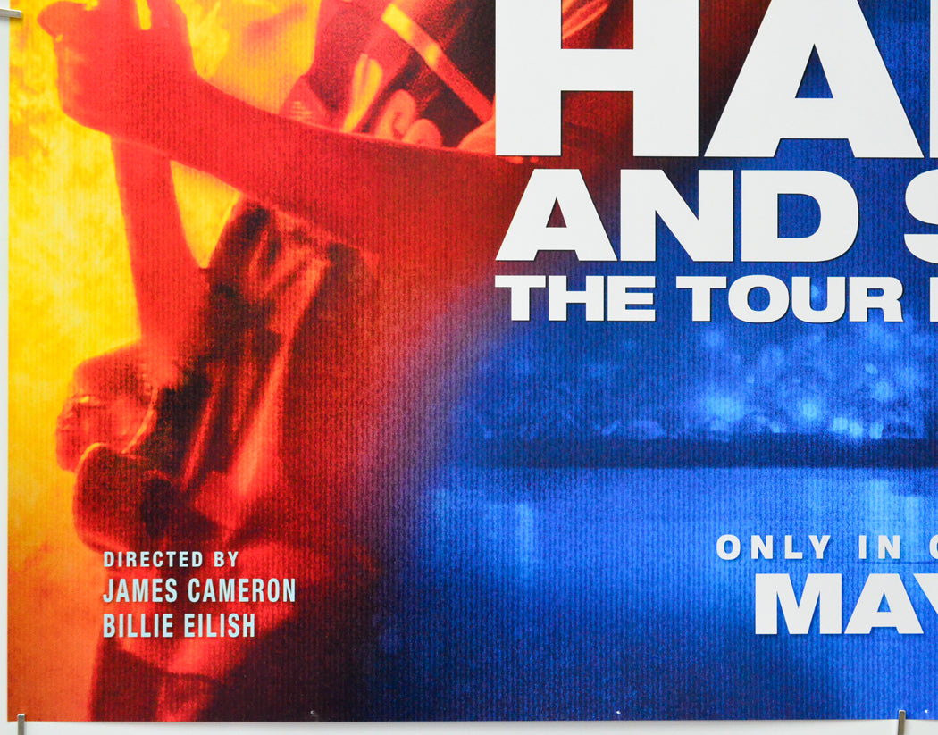 Billie Eilish – Hit Me Hard and Soft - The Tour Live in 3D (Bottom Left) Cinema Quad Movie Poster 