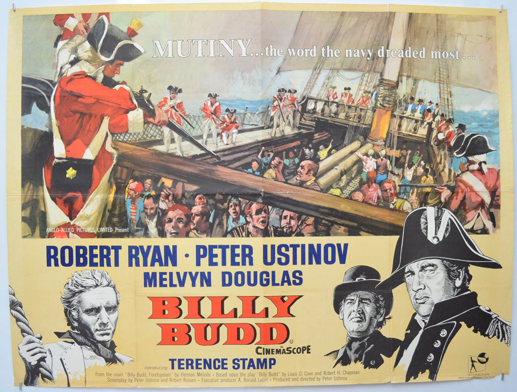 Billy Budd Original Quad Poster - Film Poster - Movie Poster