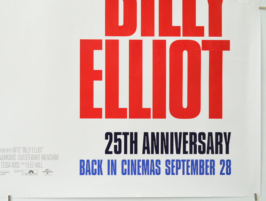 Billy Elliot (Bottom Right) Cinema Quad Movie Poster 