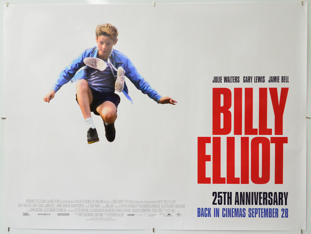 Billy Elliot - Original Quad Poster - Film Poster - Movie Poster