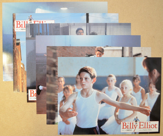 Billy Elliot Set Of 6 Original FRENCH Cinema Lobby Cards / Colour Front Of House Stills