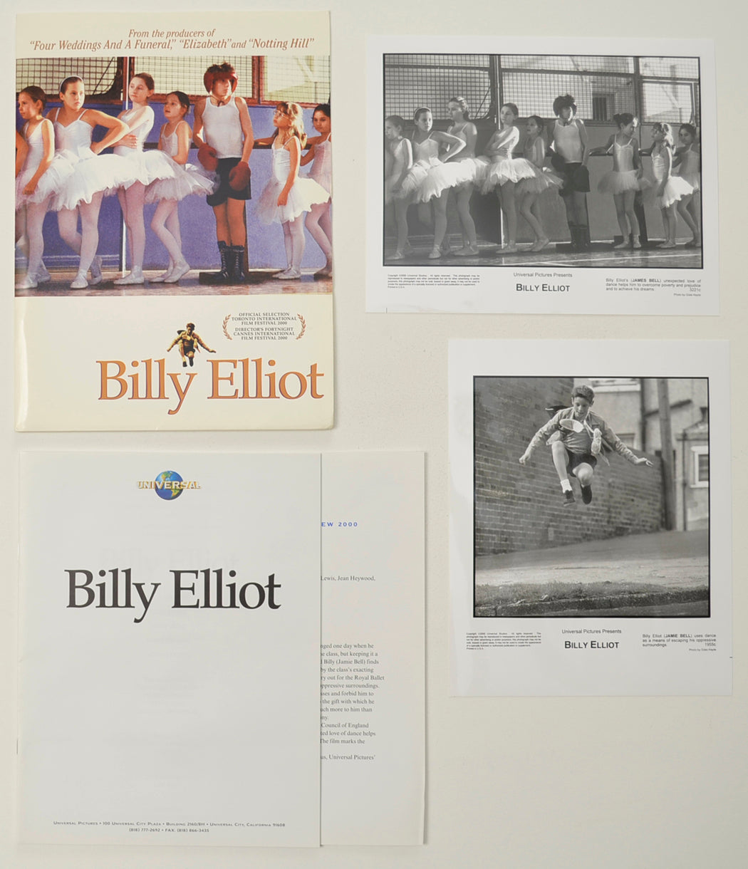 Billy Elliot   Original Cinema Exhibitors Press Kit 