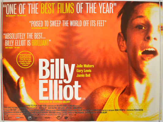 Billy Elliot  Original Quad Poster - Film Poster - Movie Poster