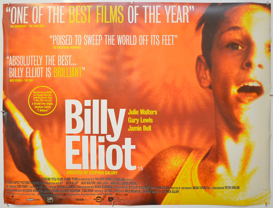 Billy Elliot Original Quad Poster - Film Poster - Movie Poster  