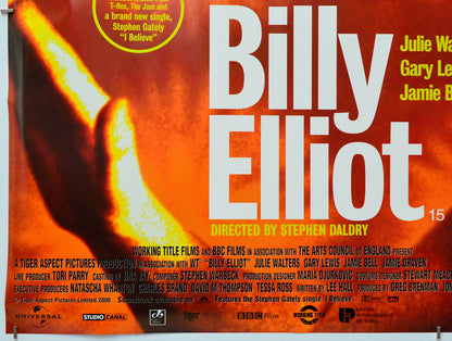 Billy Elliot (Bottom Left) Cinema Quad Movie Poster 
