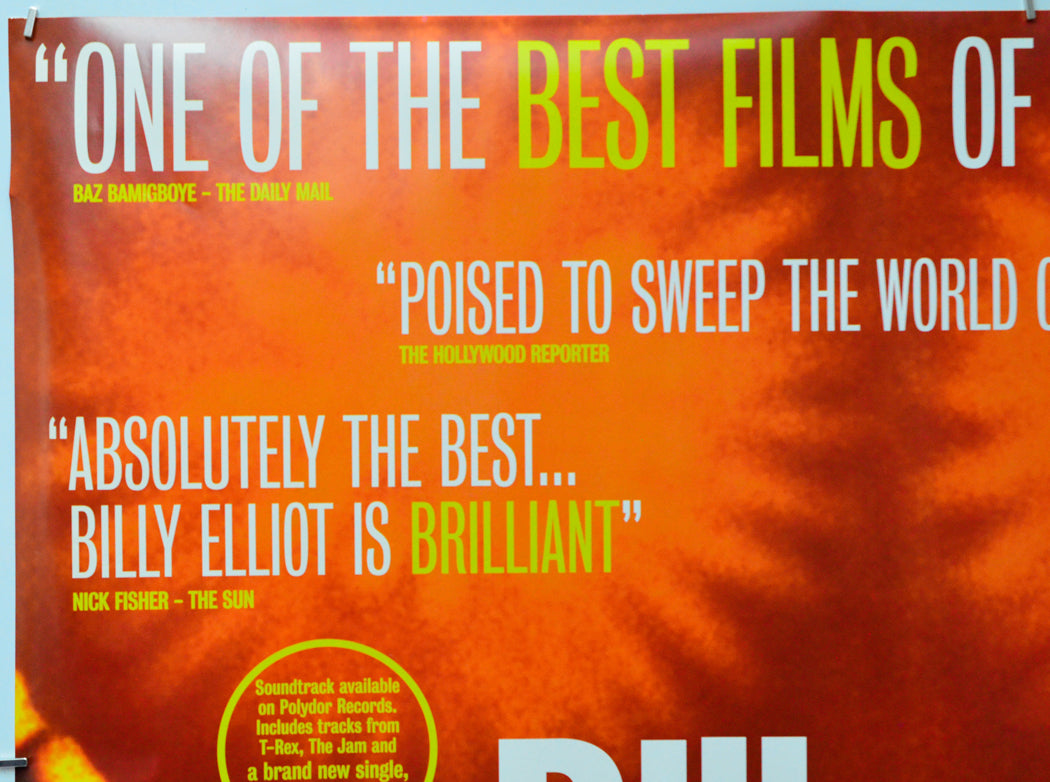 Billy Elliot (Top Left) Cinema Quad Movie Poster 