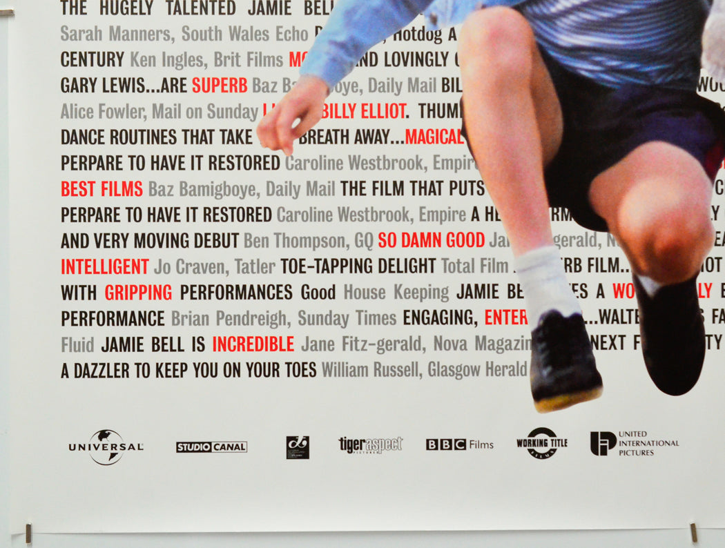 Billy Elliot (Bottom Left) Cinema Quad Movie Poster 