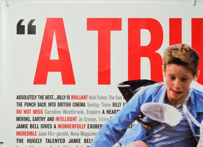 Billy Elliot (Top Left) Cinema Quad Movie Poster 