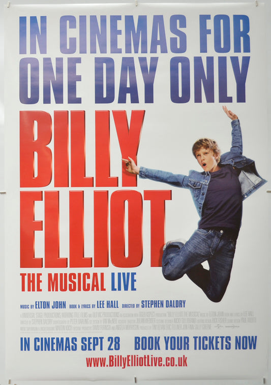 Billy Elliot The Musical Live Original One Sheet Poster - Film Poster - Movie Poster