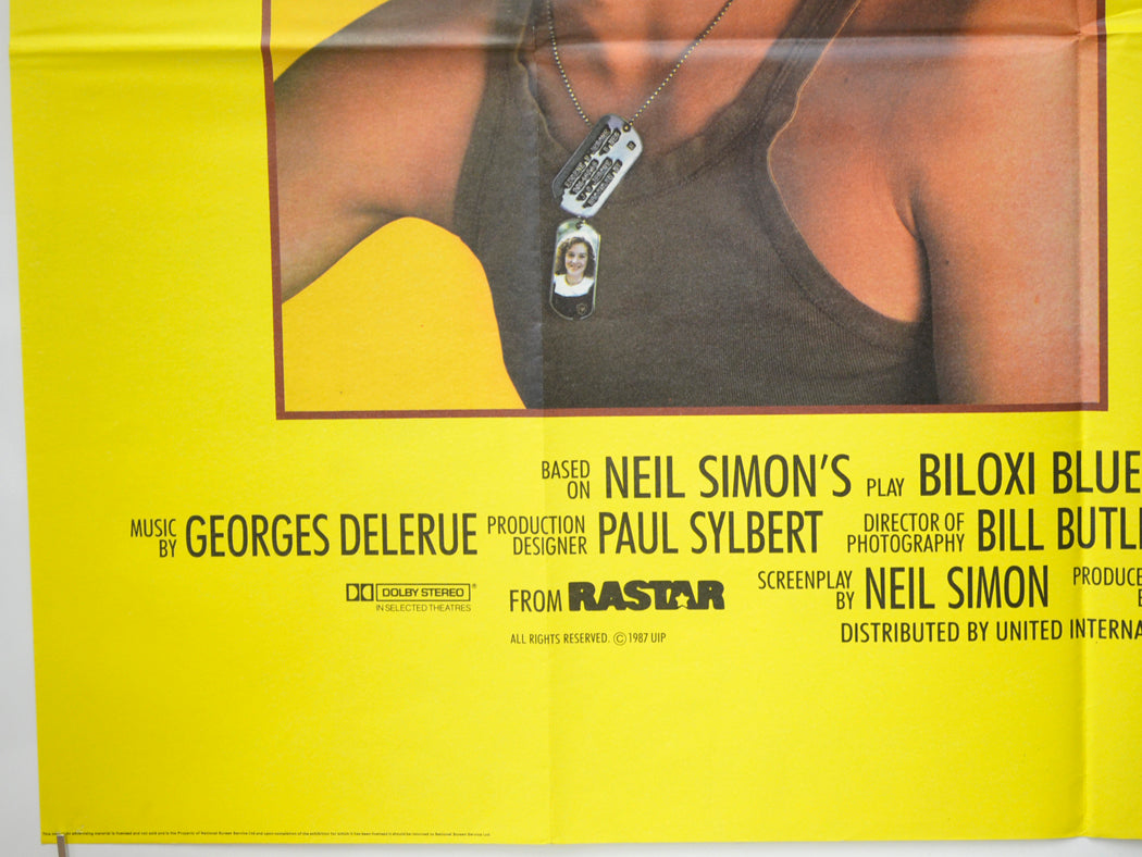 BILOXI BLUES (Bottom Left) Cinema Quad Movie Poster 