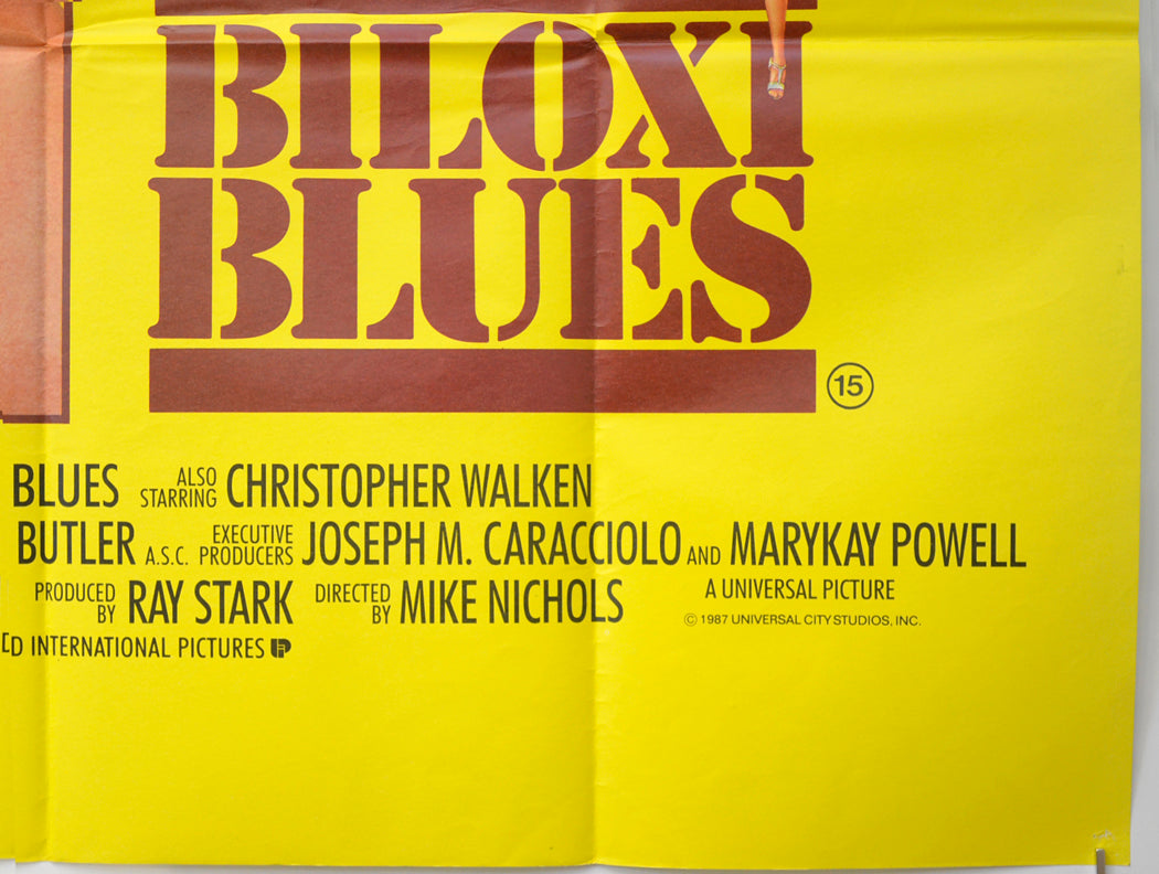 BILOXI BLUES (Bottom Right) Cinema Quad Movie Poster 