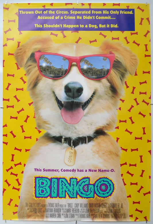 Bingo  Original One Sheet Poster - Film Poster - Movie Poster