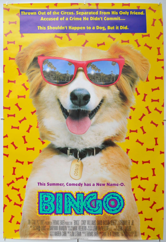 Bingo  Original One Sheet Poster - Film Poster - Movie Poster