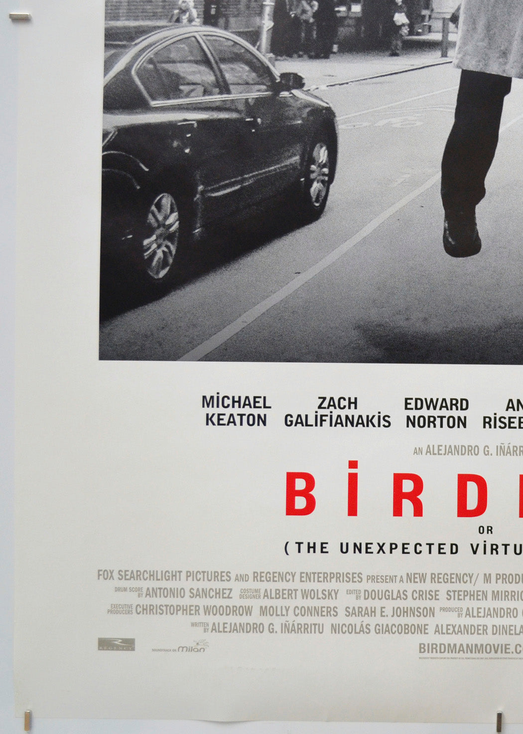 Birdman (Bottom Left) Cinema One Sheet Movie Poster 