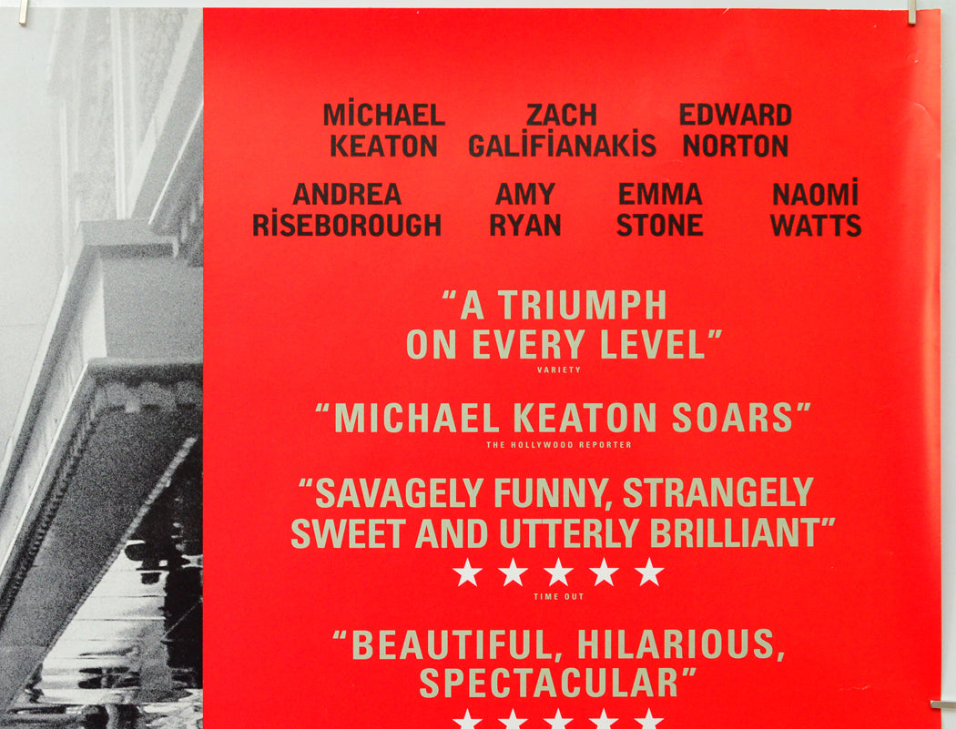 Birdman (Top Right) Cinema Quad Movie Poster 